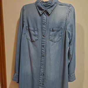 Denim Shirt Dress